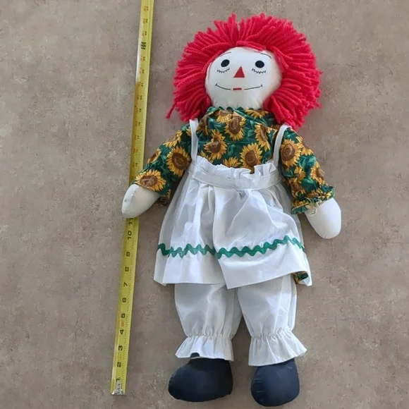 Handmade Raggedy Ann Doll - Picture 2 of 6